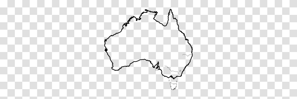 Aussie Outline Map Clip Art, Gray, World Of Warcraft Transparent Png