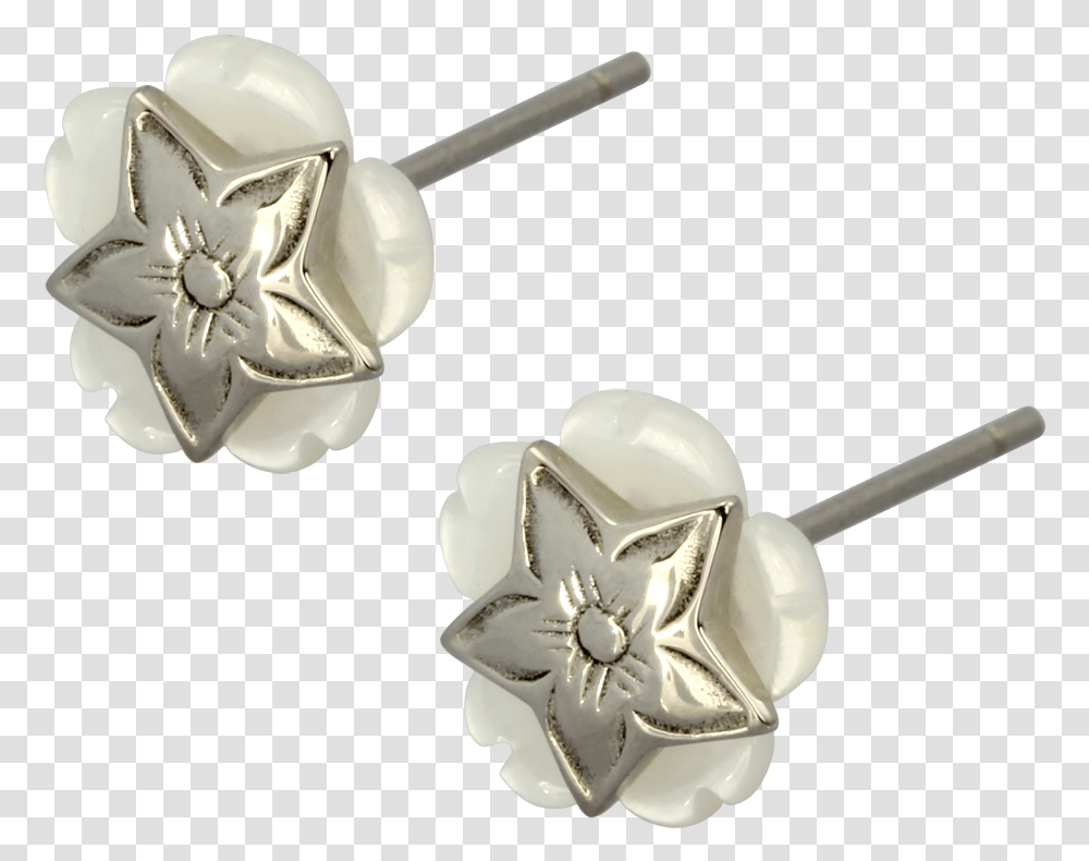 Austaras Hawaiian Flower Star Stud Earrings Earrings, Jewelry, Accessories, Accessory, Brooch Transparent Png