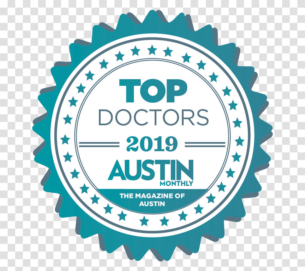 Austin Monthly Top Doctors 2019, Label, Logo Transparent Png