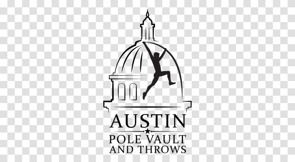 Austin Pole Vault And Throws Helping Austin Vault, Logo, Trademark, Poster Transparent Png
