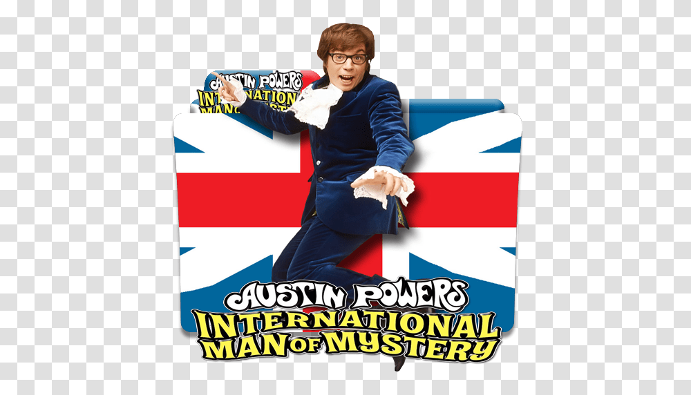 Austin Powers International Man Of Mystery, Person, Poster, Advertisement, Flyer Transparent Png