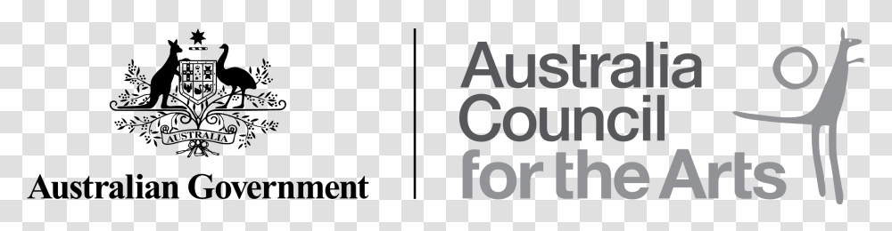 Australia Council Logo Horizontal Grey Large Rgb Australian Government, Number, Alphabet Transparent Png