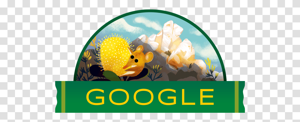 Australia Day 2019 Google Doodle Australia Day, Fish, Animal, Sea Life, Angelfish Transparent Png