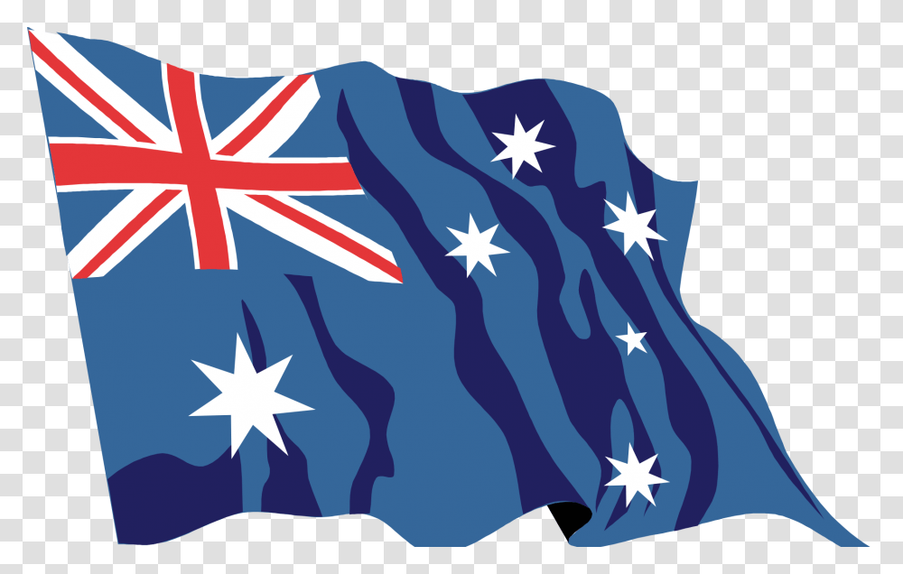 Australia Flag Waving Icon, Star Symbol, American Flag Transparent Png