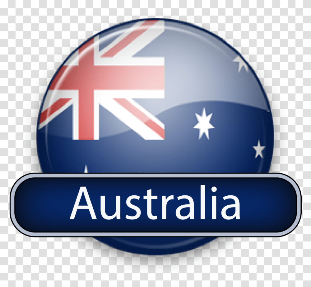 Australia Light Blue Flag Full Size Download Seekpng Australia Flag, Clothing, Apparel, Helmet, Crash Helmet Transparent Png