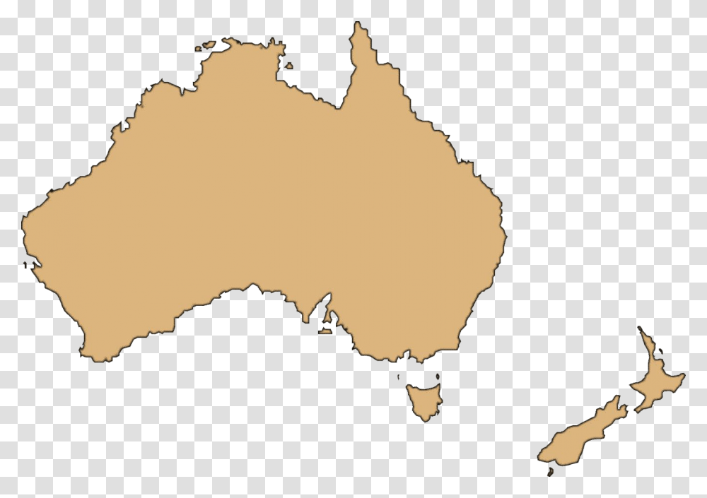 Australia Map Background Clear Map Of Australia, Diagram, Plot, Leaf, Plant Transparent Png
