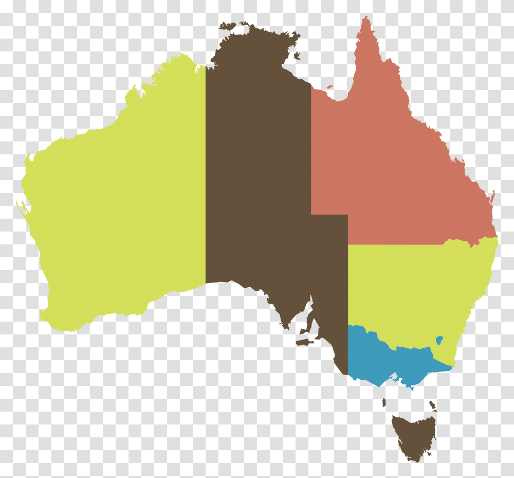 Australia Map Clipart Map Of Australia, Diagram, Plot, Nature, Atlas Transparent Png