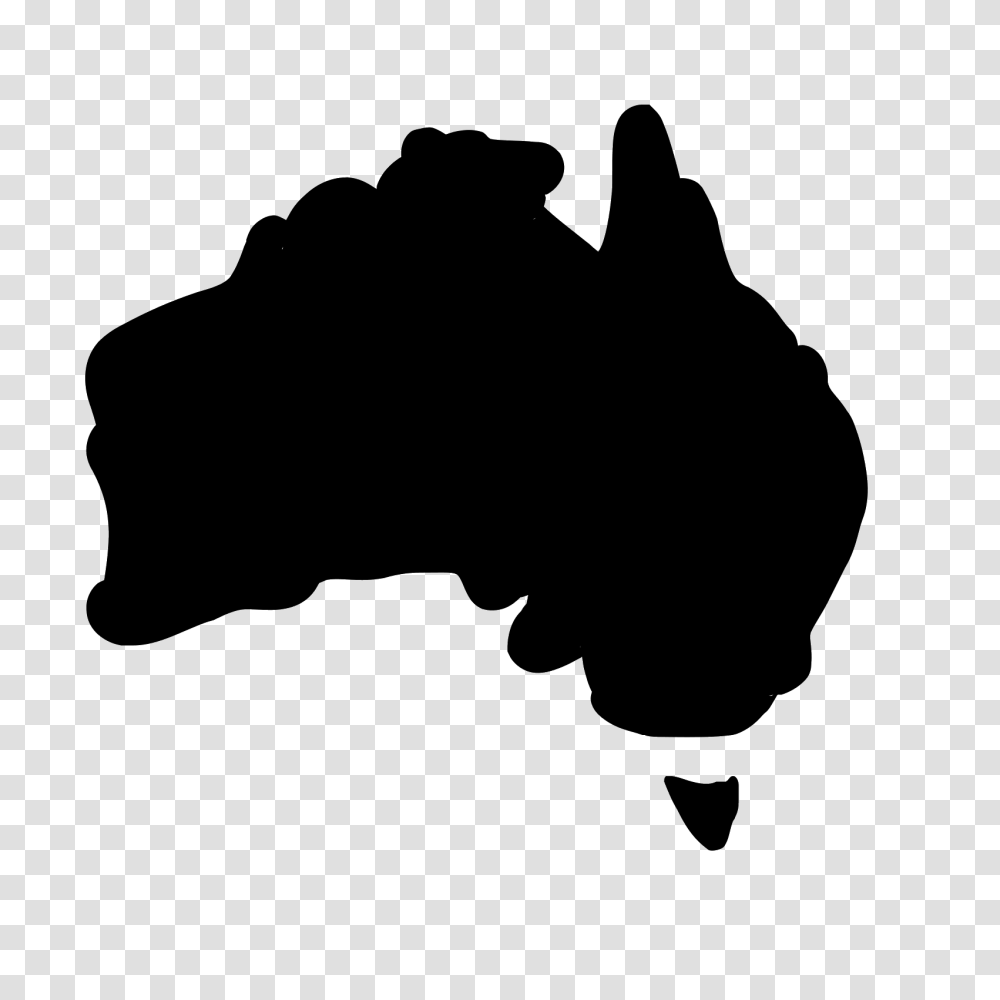 Australia Map Filled Icon, Gray, World Of Warcraft Transparent Png