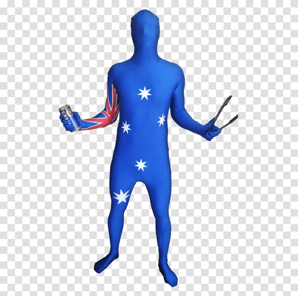 Australia Morphsuit Morphsuit Australia, Spandex, Costume, Clothing, Apparel Transparent Png