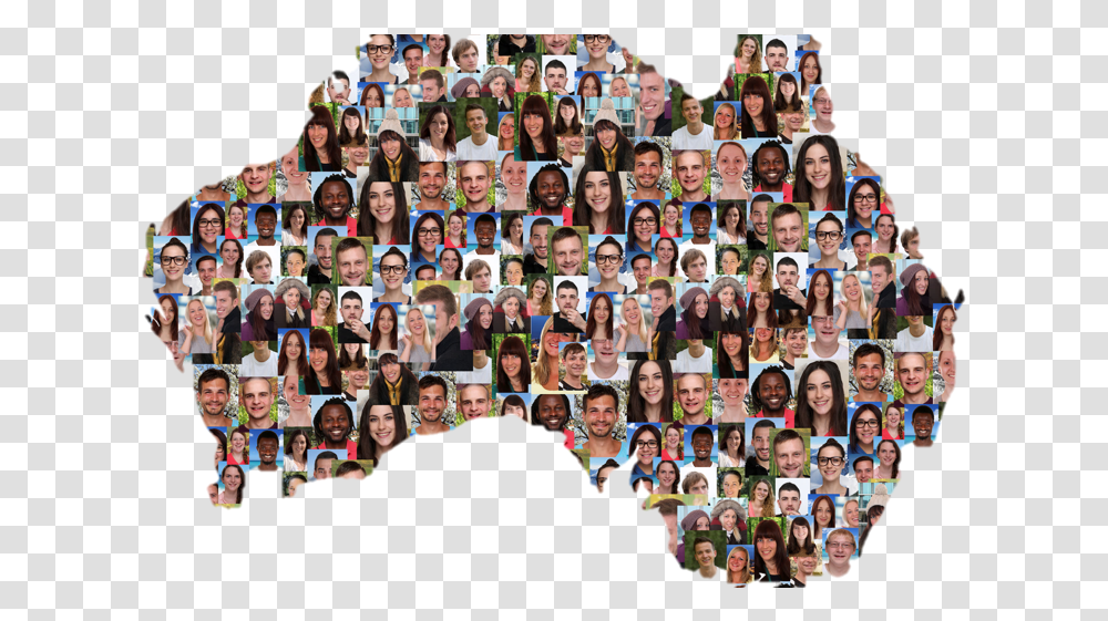 Australia Multicultural, Collage, Poster, Advertisement, Person Transparent Png