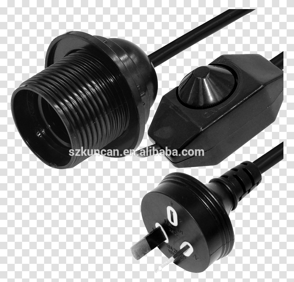 Australia Power Cord With Dimmer Switch Flat Electrical Power Cord, Adapter, Axle, Machine, Helmet Transparent Png