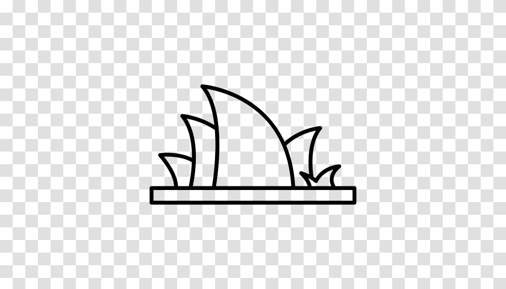 Australia Sydney Opera House Icon With And Vector Format, Gray, World Of Warcraft Transparent Png