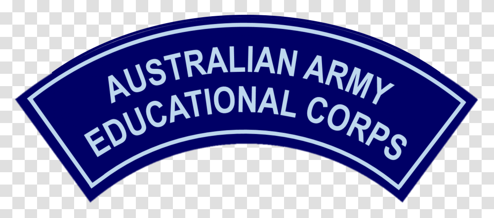 Australian Army Educational Corps Battledress Flash Laser, Word, Logo Transparent Png