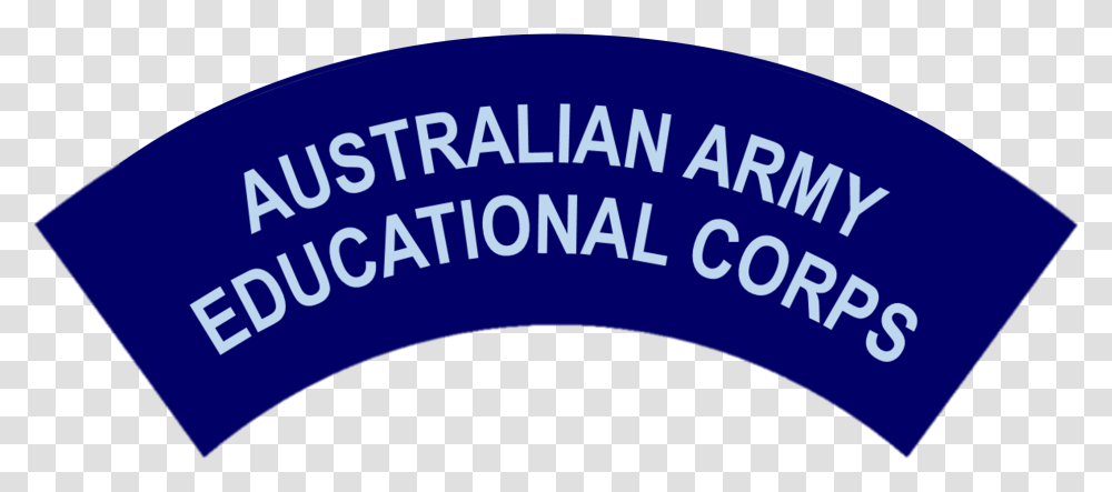 Australian Army Educational Corps Battledress Flash, Word, Business Card, Outdoors Transparent Png