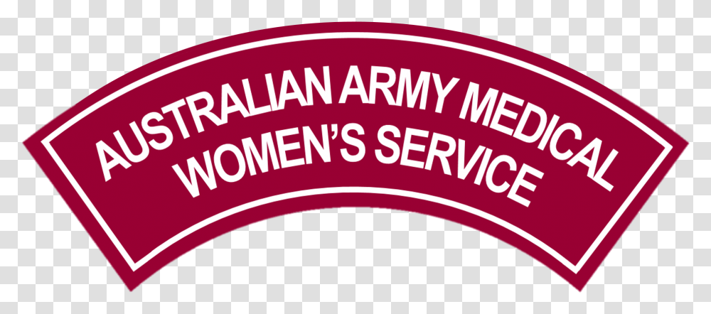Australian Army Medical Women's Service Battledress Circle, Word, Label, Logo Transparent Png