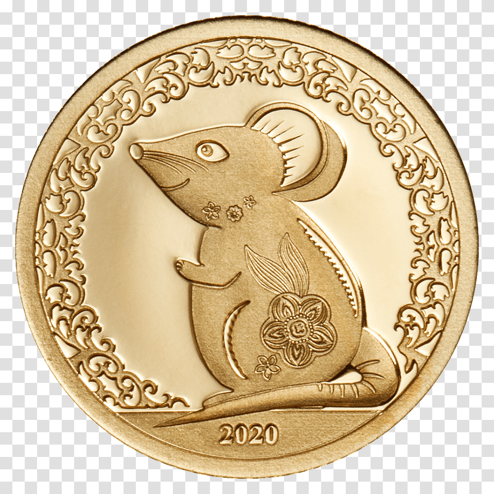 Australian Dollar One Dollar Coin Aus, Gold, Rug, Money, Gold Medal Transparent Png