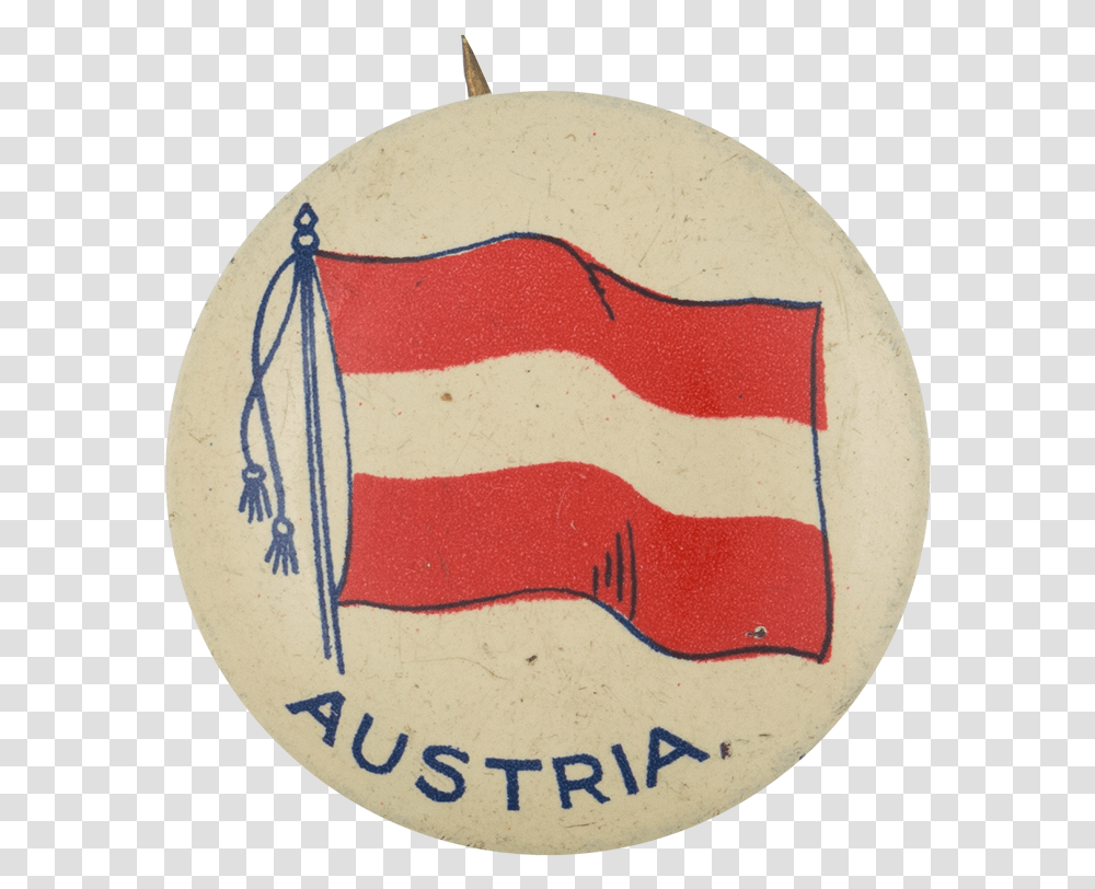 Austria Flag Ausyria Flag, Logo, Trademark, Badge Transparent Png