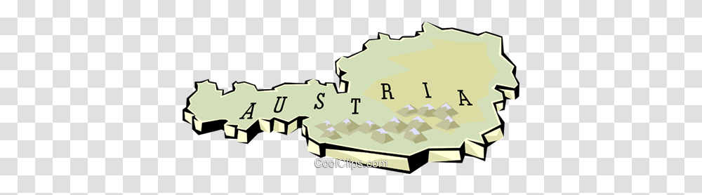 Austria Map Royalty Free Vector Clip Art Illustration, Nature, Outdoors, Plot Transparent Png