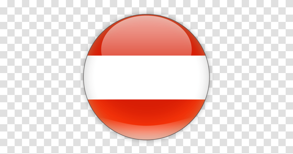 Austria Round Flag, Logo, Trademark Transparent Png
