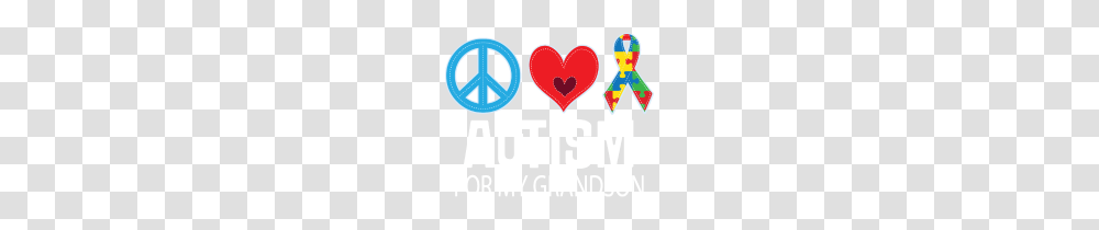 Autism Awareness Ribbon For Grandson, Logo, Trademark Transparent Png