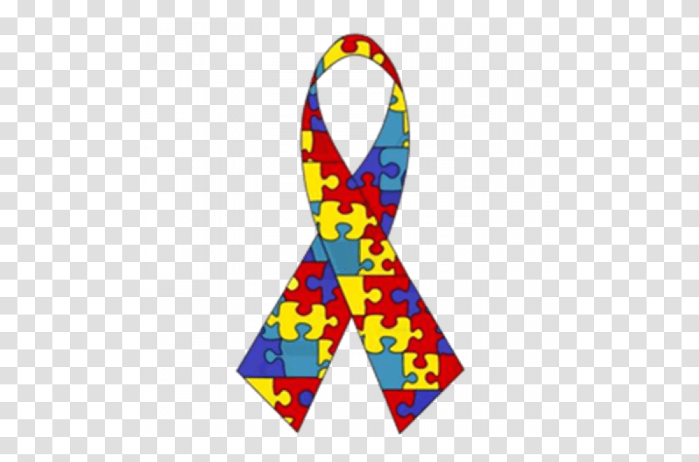 Autism Awareness Ribbon Images - Free Autism Spectrum Disorder Logo, Sock, Shoe, Footwear, Clothing Transparent Png