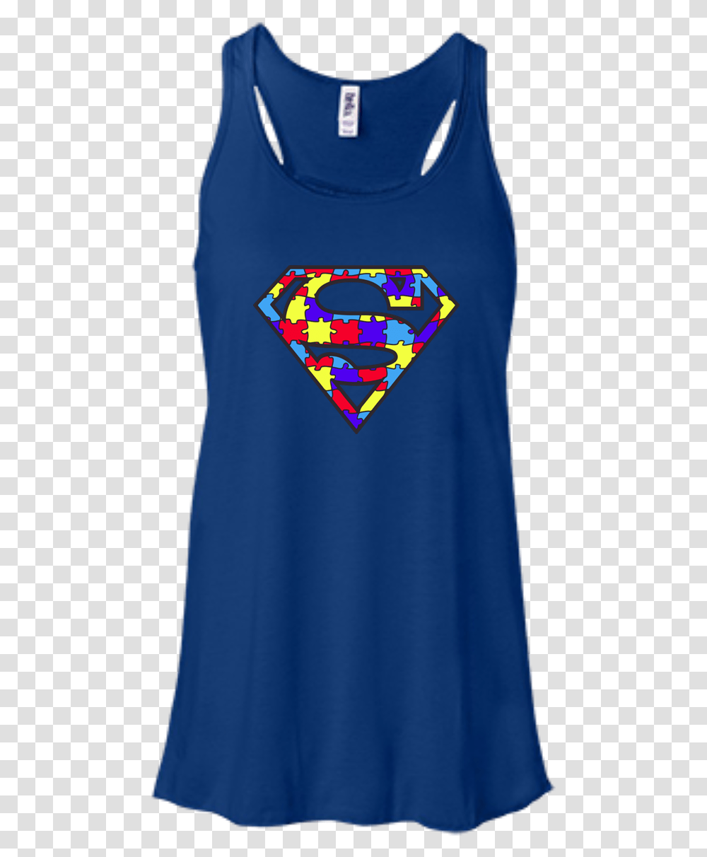 Autism Awareness Superman Logo Light Blue Shirt Hoodie Tank With A, Clothing, Apparel, Sleeve, T-Shirt Transparent Png