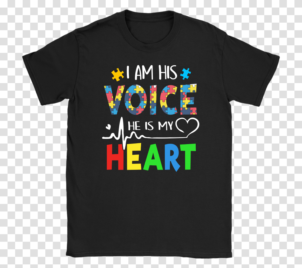 Autism Awareness T Shirt I'm His Voice He's My Heart Judas Priest 50th Heavy Metal Years, Apparel, T-Shirt, Sleeve Transparent Png