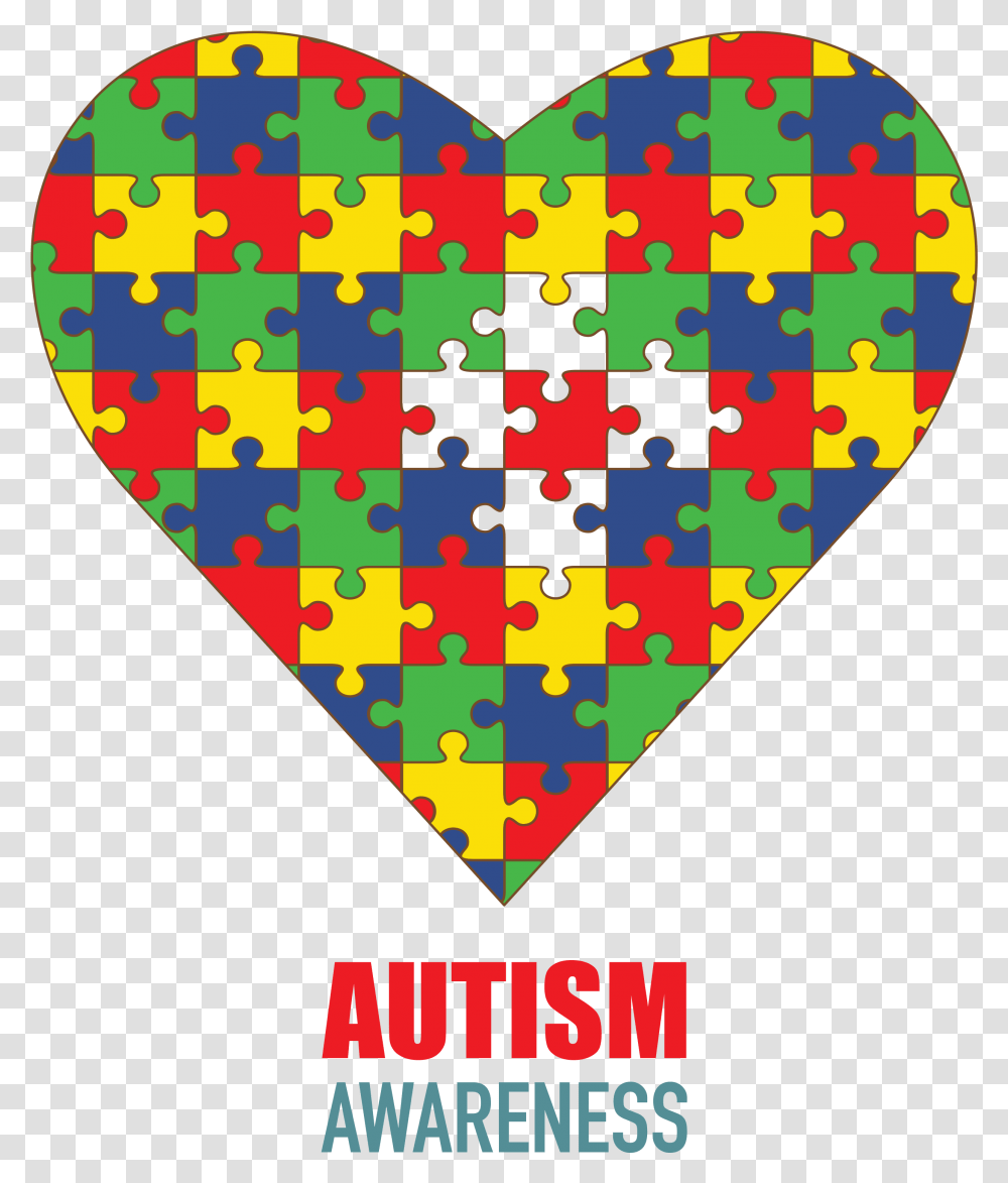 Autism Puzzle Piece Heart, Rug, Jigsaw Puzzle, Game, Plectrum Transparent Png