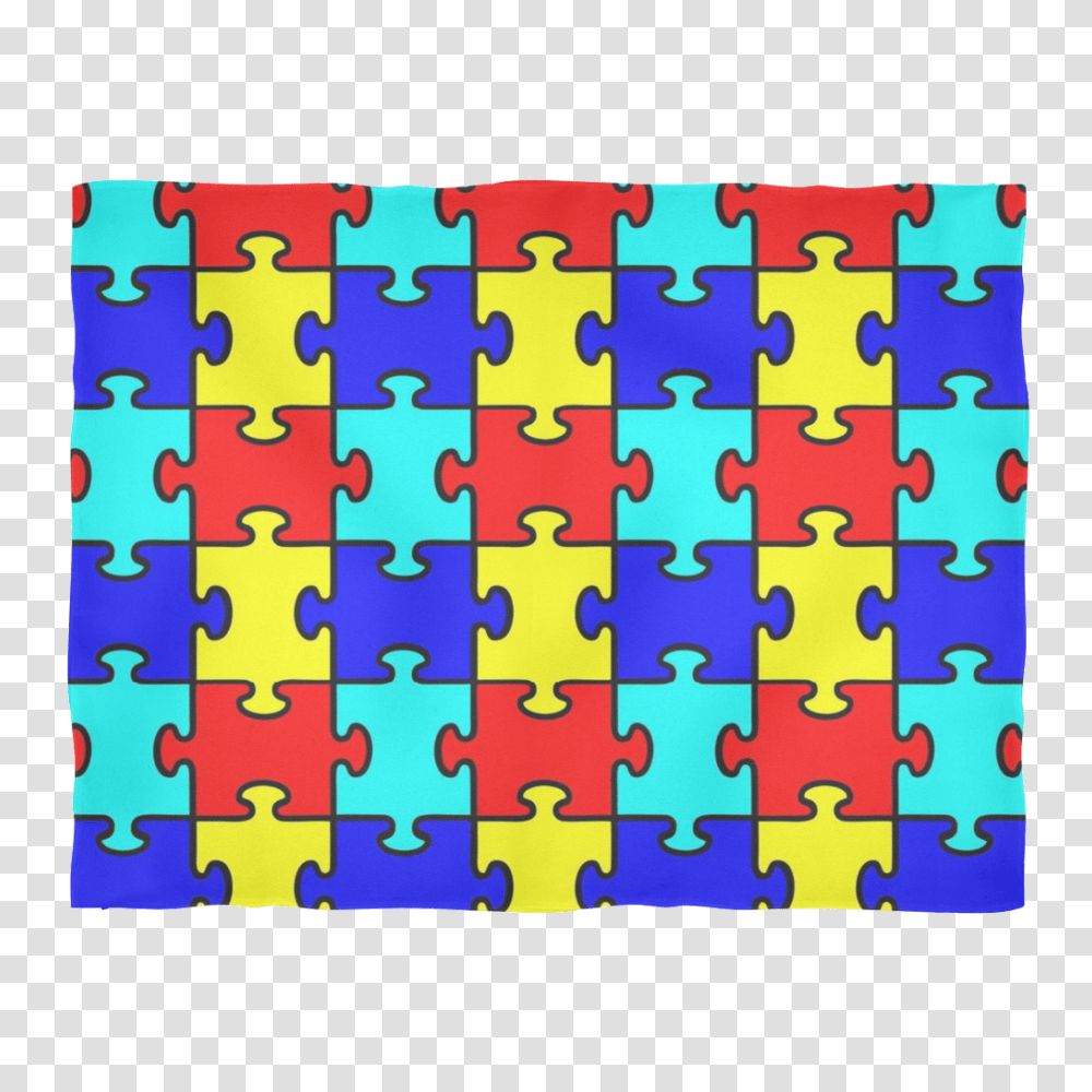 Autism Puzzle Pieces Soft Fleece Blanket Autism Awareness America, Jigsaw Puzzle, Game, Photography Transparent Png