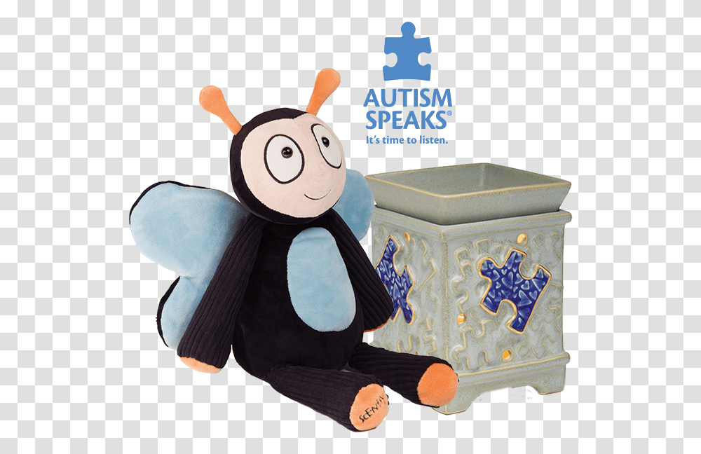 Autism Speaks Scentsy Cause Products Bernie Scentsy Buddy, Toy, Cushion, Furniture, Pottery Transparent Png