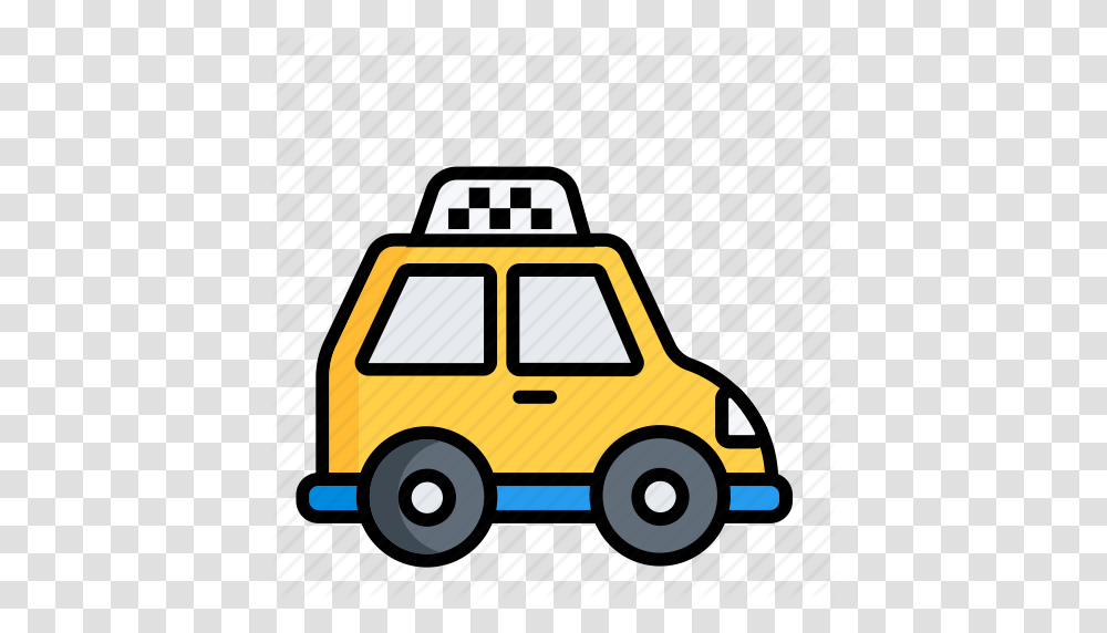 Auto Cab Hack Hackney Carriage Taxi Taxicab Traffic Icon, Vehicle, Transportation, Automobile, Bus Transparent Png