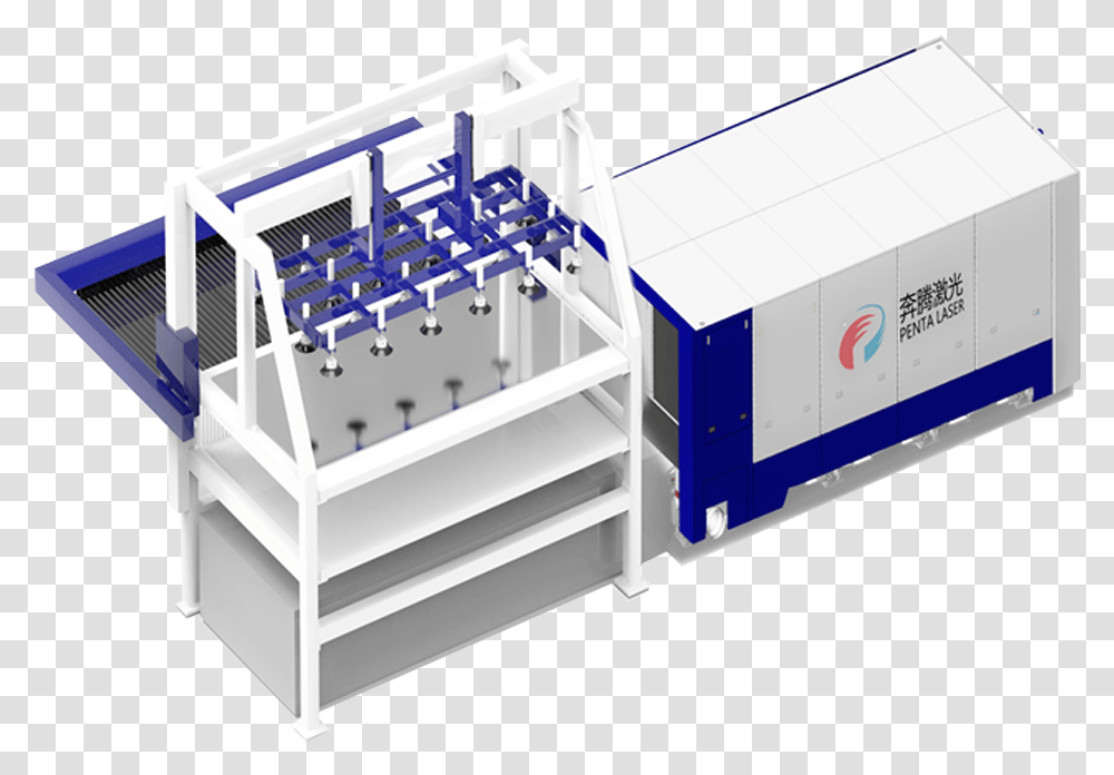Auto Loading Amp Unloading System Machine Tool, Metropolis, Bed, Furniture, Bunk Bed Transparent Png