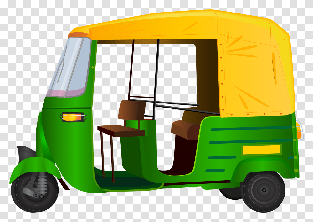 Auto Rickshaw, Vehicle, Transportation, Van, Truck Transparent Png