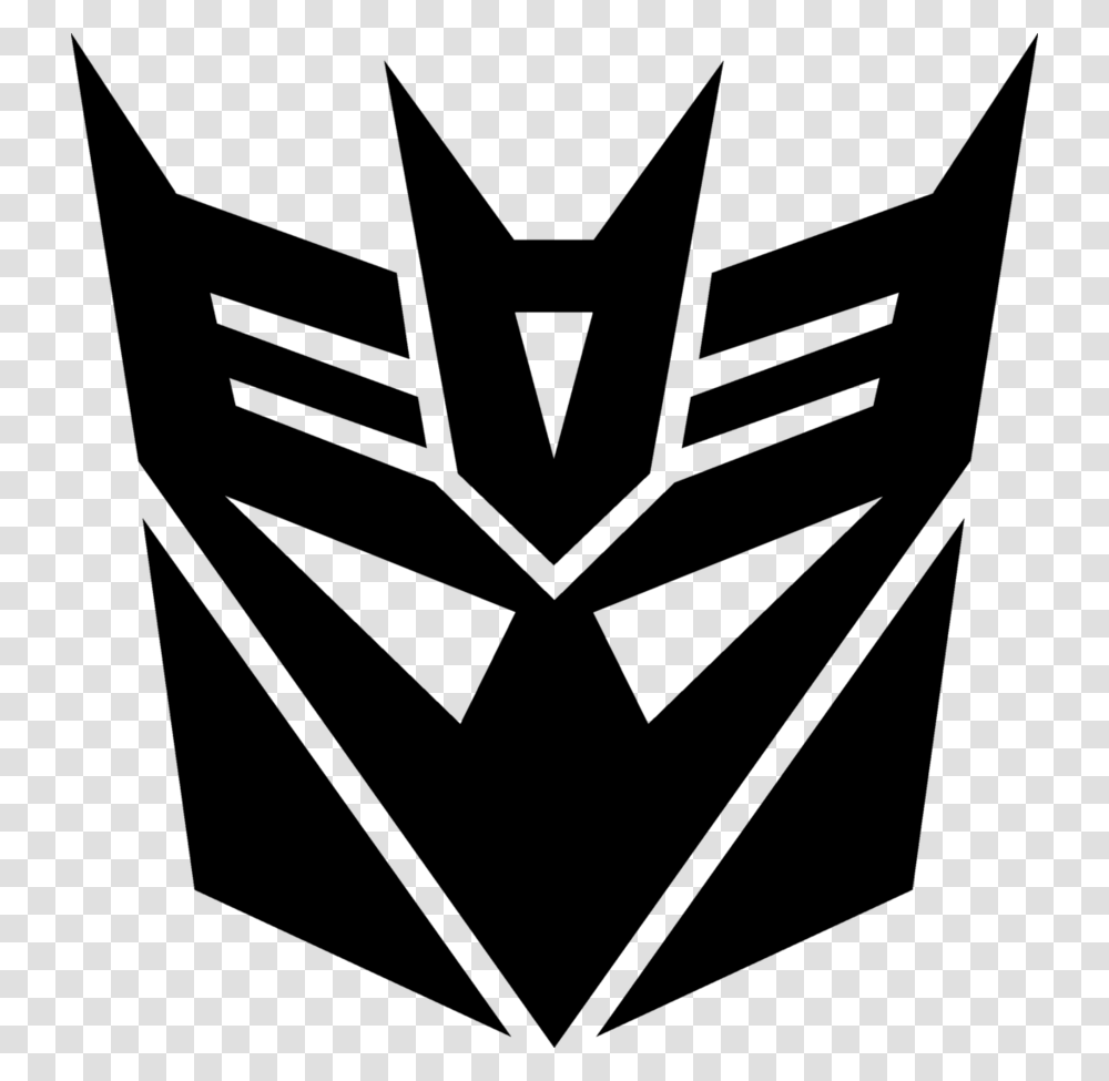 Autobots Logo Decepticons Decepticon Transformers Logo, Gray, World Of Warcraft Transparent Png