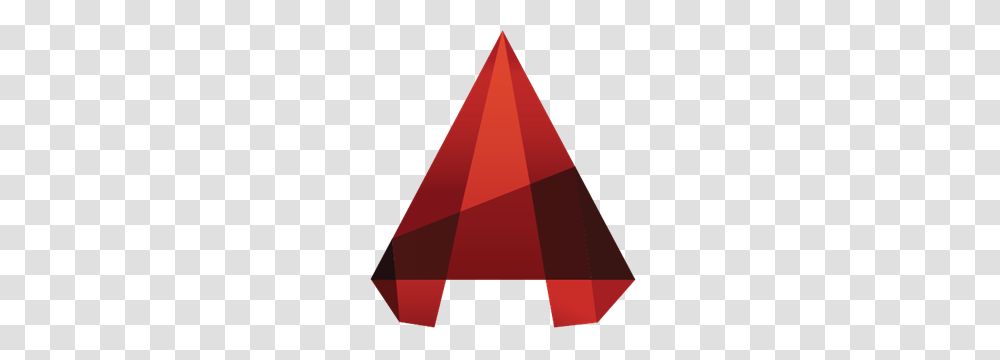 Autocad Logo Vectors Free Download, Triangle, Cone Transparent Png