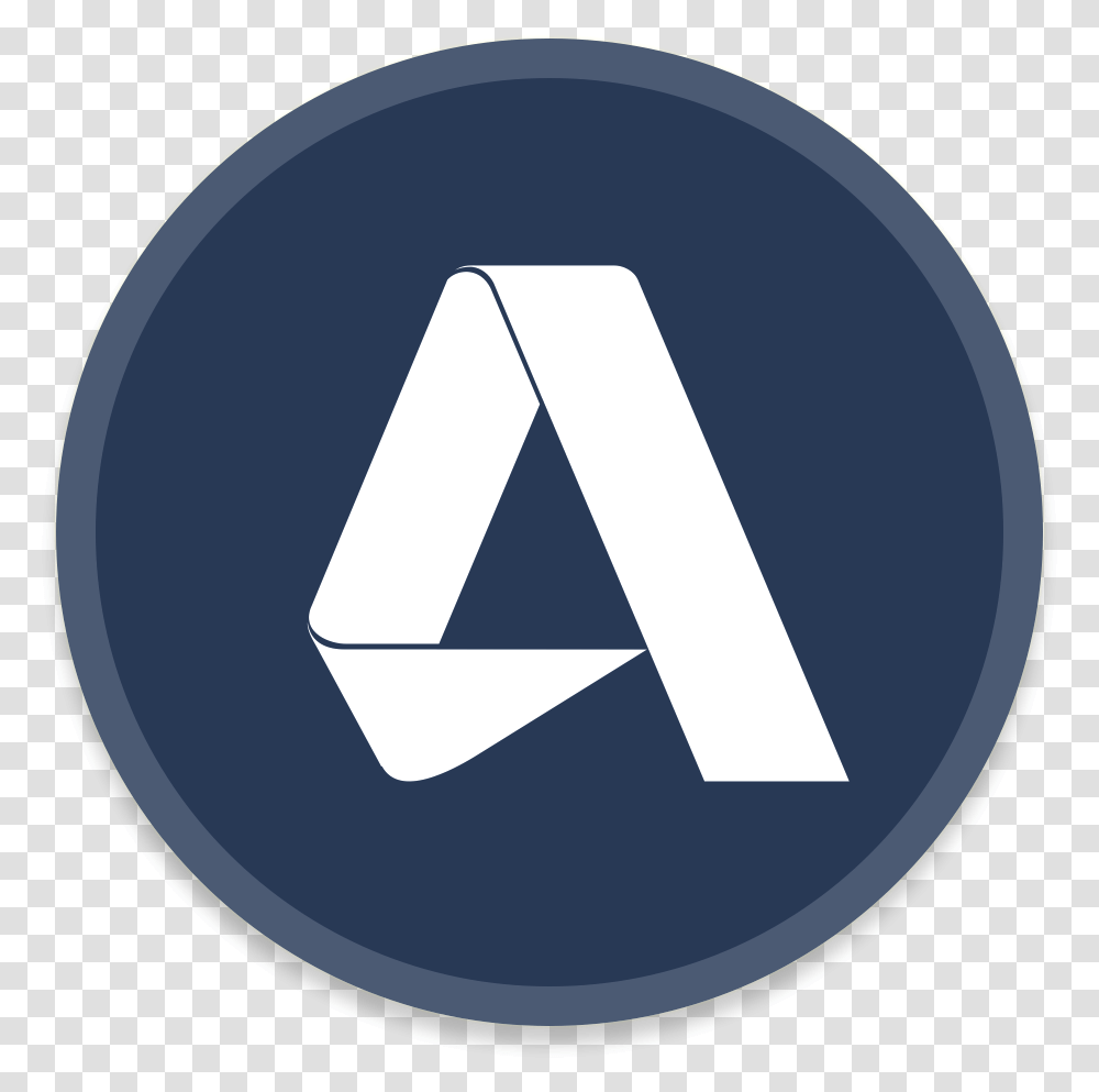 Autodesk 360 Icon Autocad Icon In Circle, Alphabet, Number Transparent Png