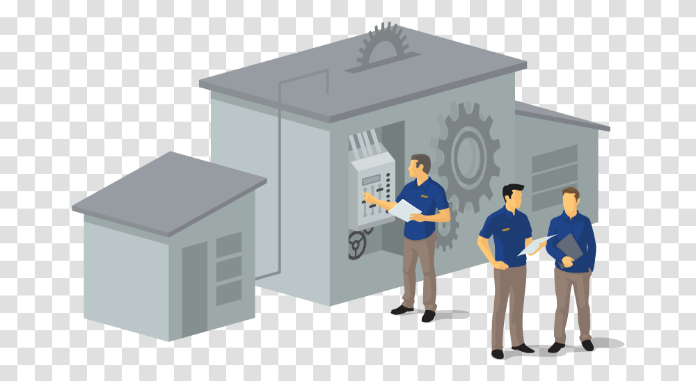 Automate The Customer Communication Process House, Person, Human, Machine, Safe Transparent Png