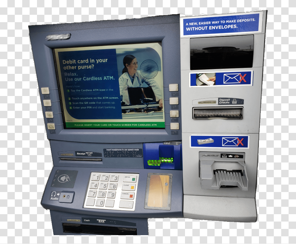 Automated Teller Machine, Person, Human, Atm, Cash Machine Transparent Png