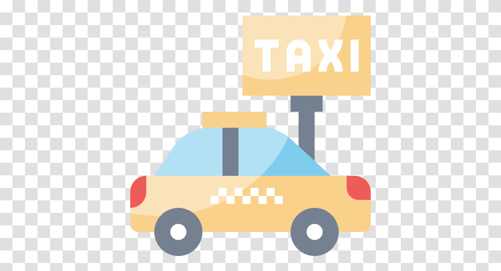 Automobile Cab Car Taxi Transportation Vehicle Icon Illustration Transparent Png