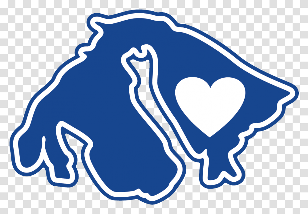 Automobilia Michigan Wolverines State Shape Logo With Heart Orcas Island Sticker, Hand, Ice, Nature, Fist Transparent Png