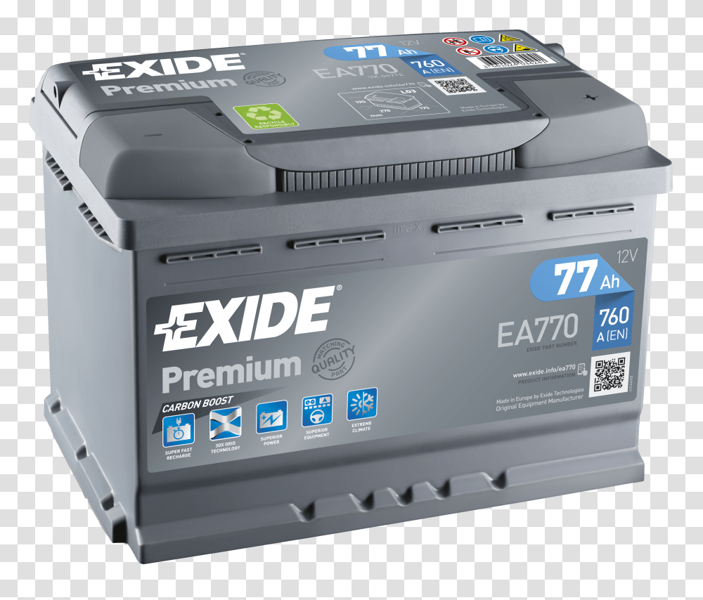 Automotive Battery, Car Transparent Png