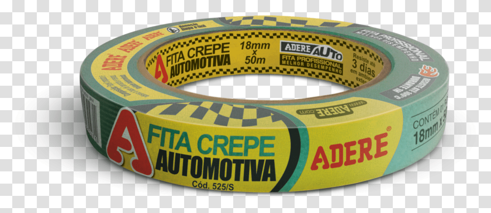 Automotive Crepe Adhesive Tape Adere, Paper, Ticket Transparent Png
