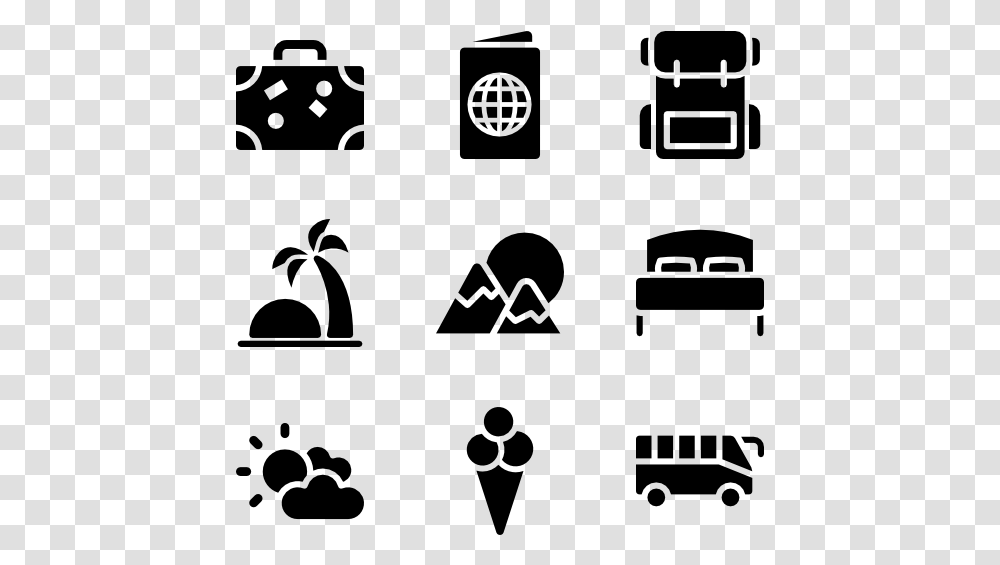 Automotive Decalfontblack And Whiteline Articon Travel Icons Vector, Gray, World Of Warcraft Transparent Png