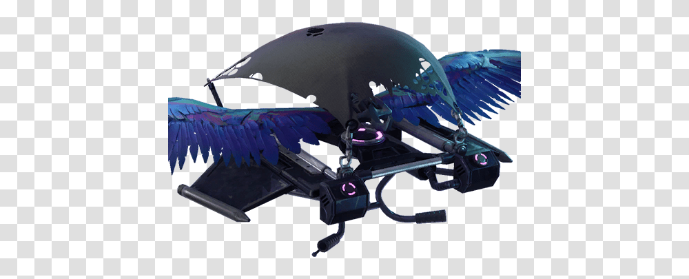 Automotive Royale Game Video Fortnite Feathered Flyer Glider Fortnite, Gun, Weapon, Weaponry, Spaceship Transparent Png