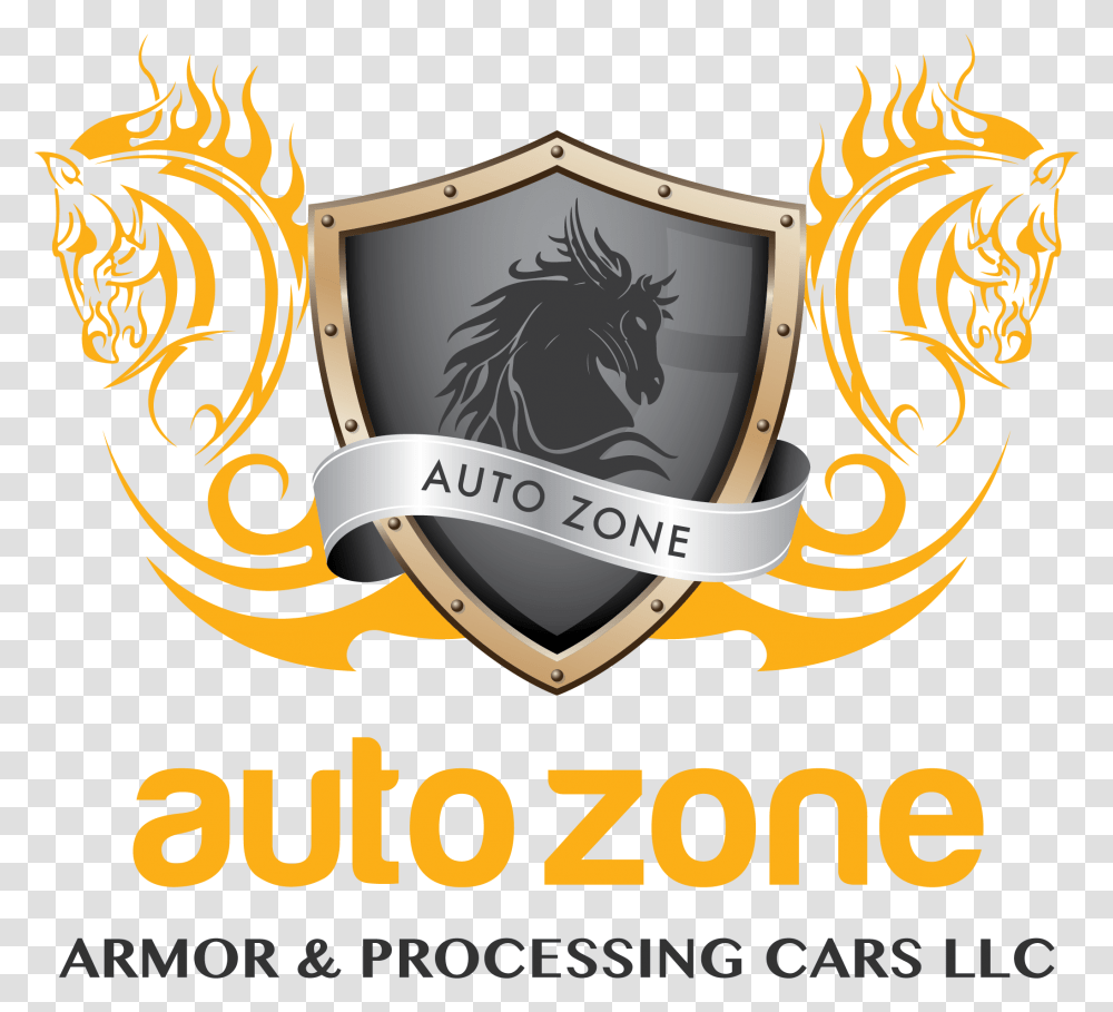 Autozone New Logo Power Horse Logo, Emblem, Armor Transparent Png