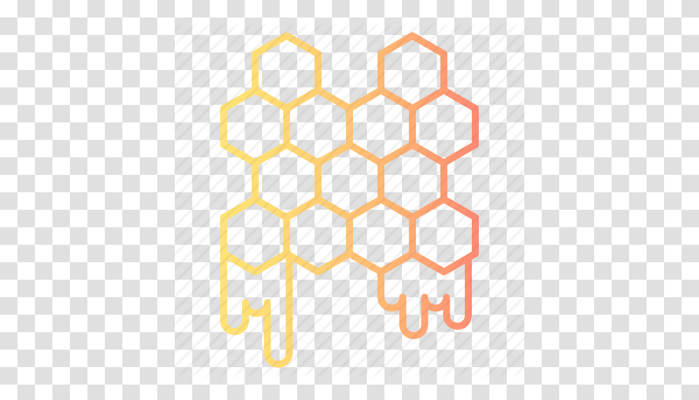 Autumn Bee Candy Food Honey Honeycomb Sweet Icon, Rug, Sweets, Confectionery, Pattern Transparent Png