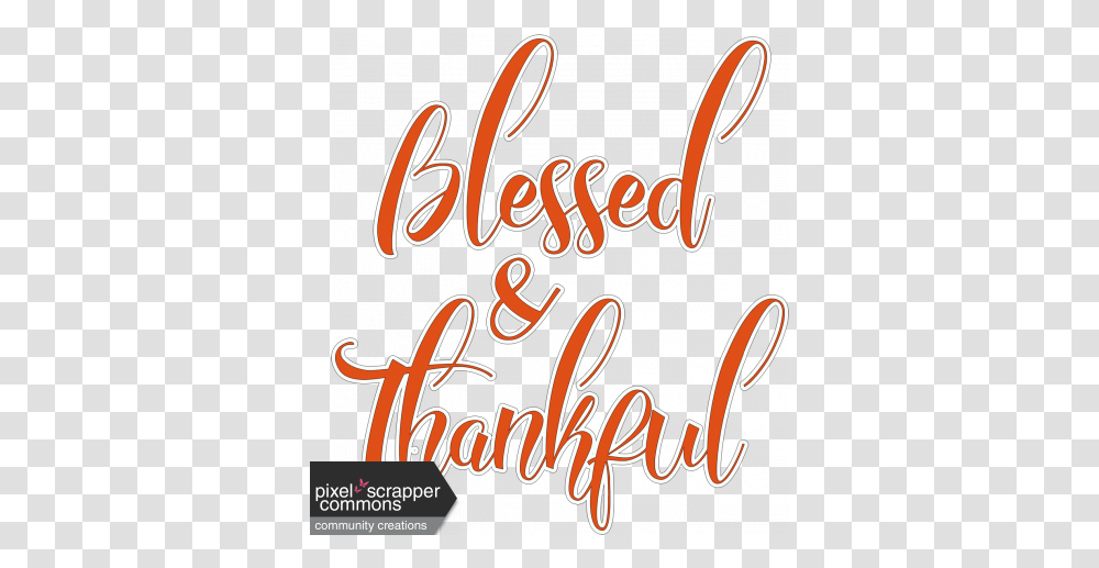 Autumn Blessed And Thankful Word Art Sticker Graphic By Language, Text, Alphabet, Dynamite, Bomb Transparent Png
