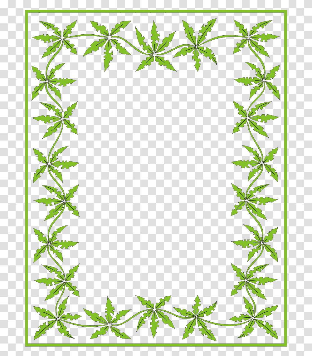 Autumn Border Designs Background Frame, Plant, Leaf, Green Transparent Png