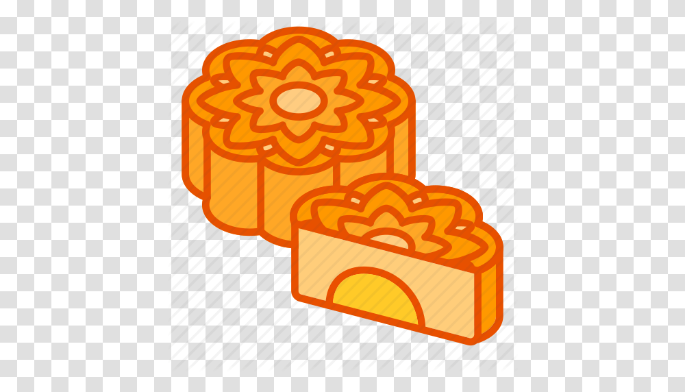Autumn Cake Festival Food Mid Mooncakes Icon, Sweets, Confectionery, Dessert Transparent Png