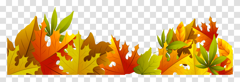 Autumn Clip Art Borders Fall Leaves Transparent Png